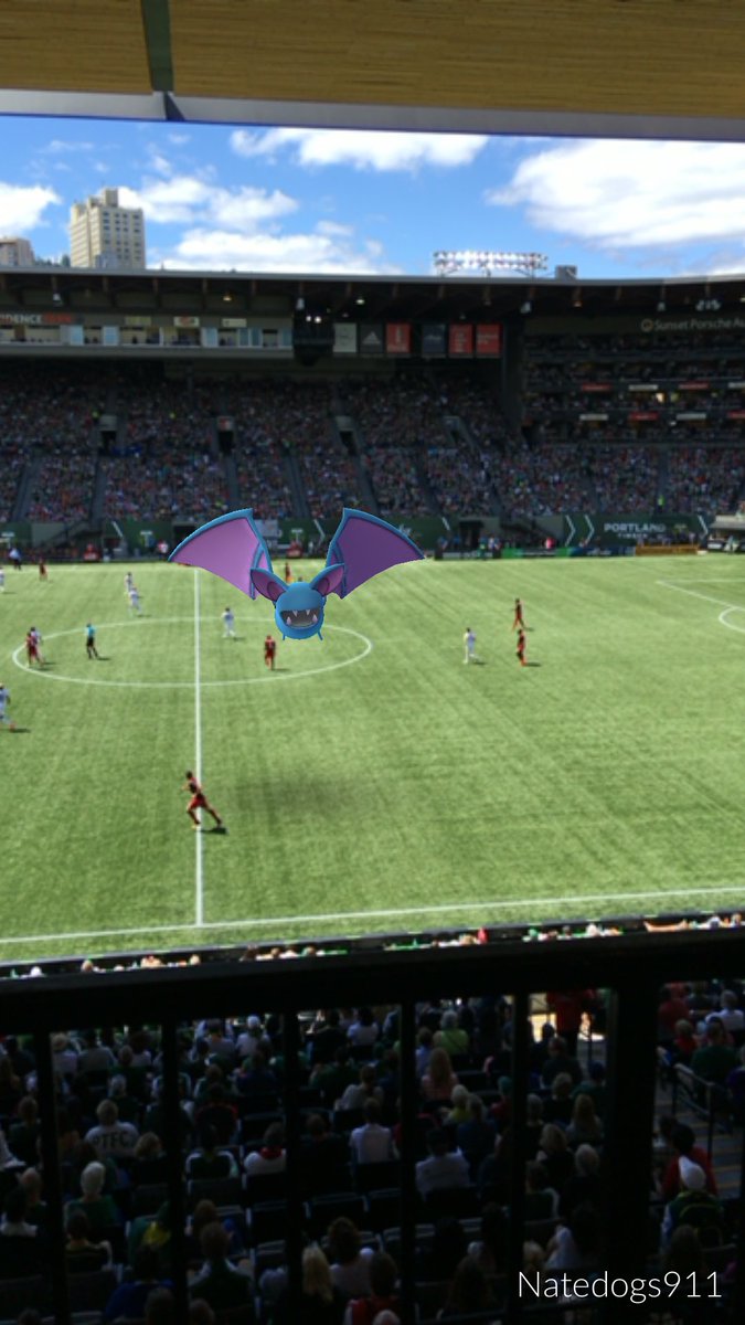 natedogs911's tweet photo. Watch out @TimbersFC #PokemonGO https://t.co/MJt3NOO8OO
