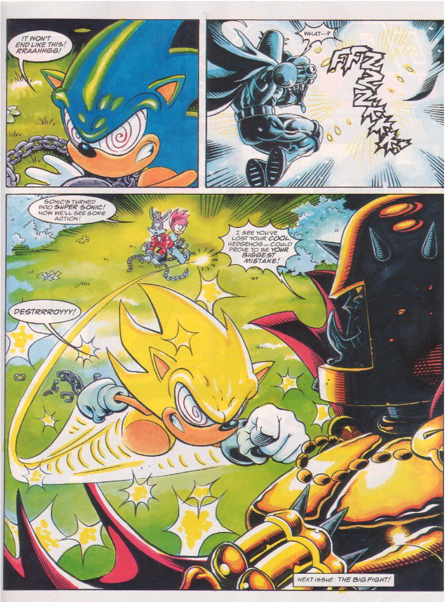 Sonic the Hedgehog (Fleetway comics) Respect Thread - Gen