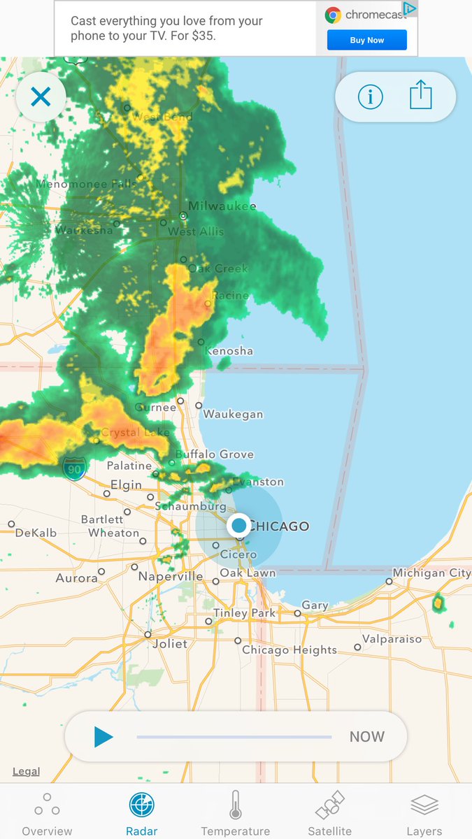 ChiPokemonGo's tweet photo. Big storm about to come through Chicago! Thanks for everyone that came put today for our #ChicagoPokemonGo meetup! https://t.co/LGNWE8fcVV
