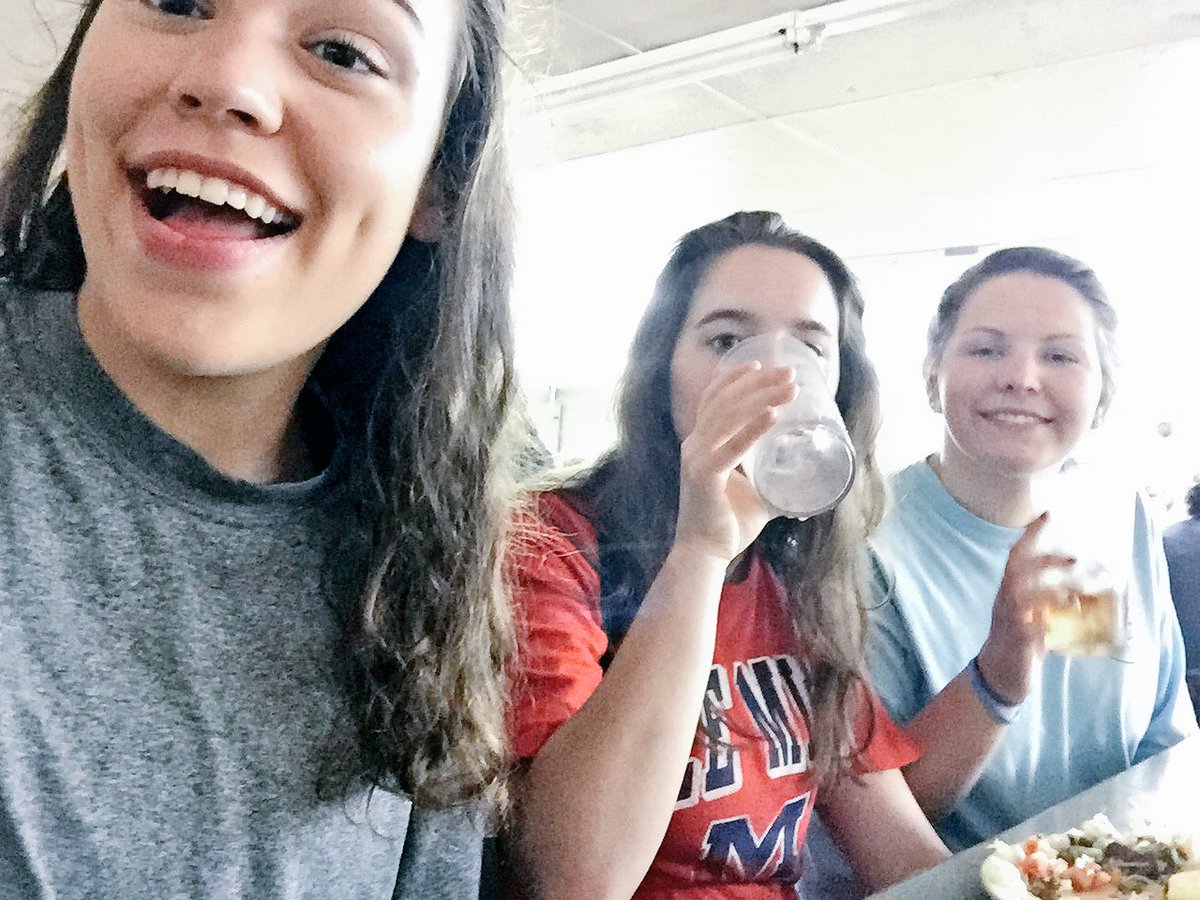 AllisonHadorn's tweet photo. Had fun at camp with my 2 best friends #7thweeksquad https://t.co/SucEFUe6w1