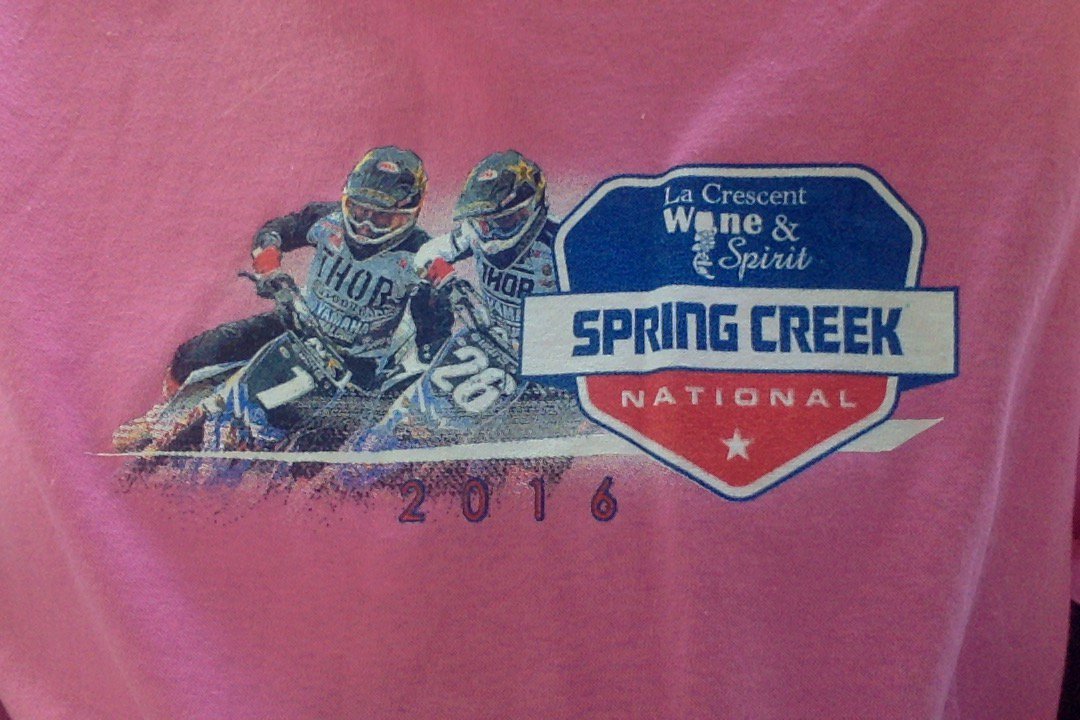 FMDGirl's tweet photo. Wearing my @SCMXpark t-shirt while cheering on the Martin Boys! Ready for Moto 2 #mnmx https://t.co/slHz5bNB1P