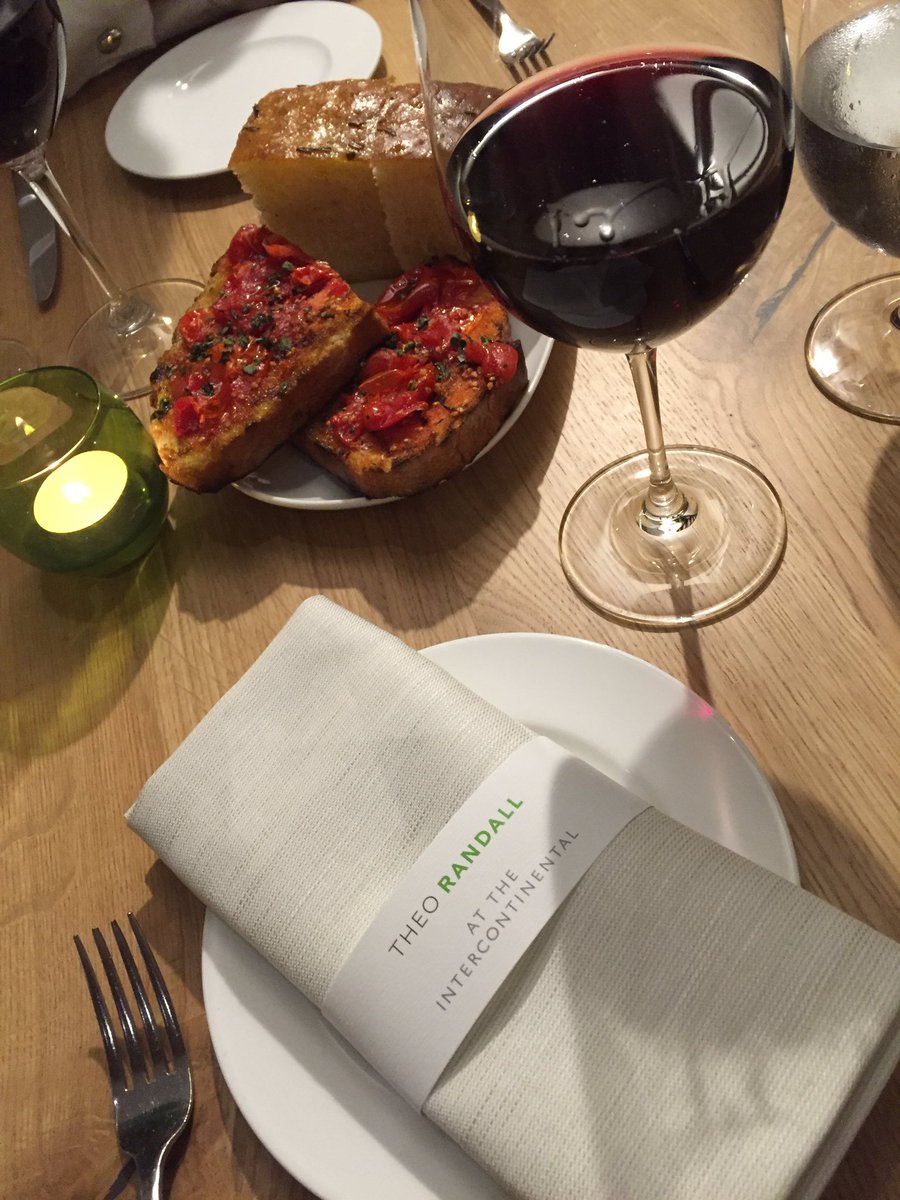 Amazing dinner this evening <a href="/TheoRandall/">Theo Randall</a>! Bellissimo.