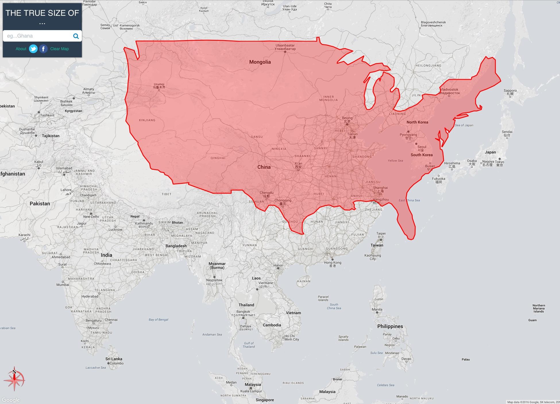 Latitude Battle US vs AUS : r/MapPorn