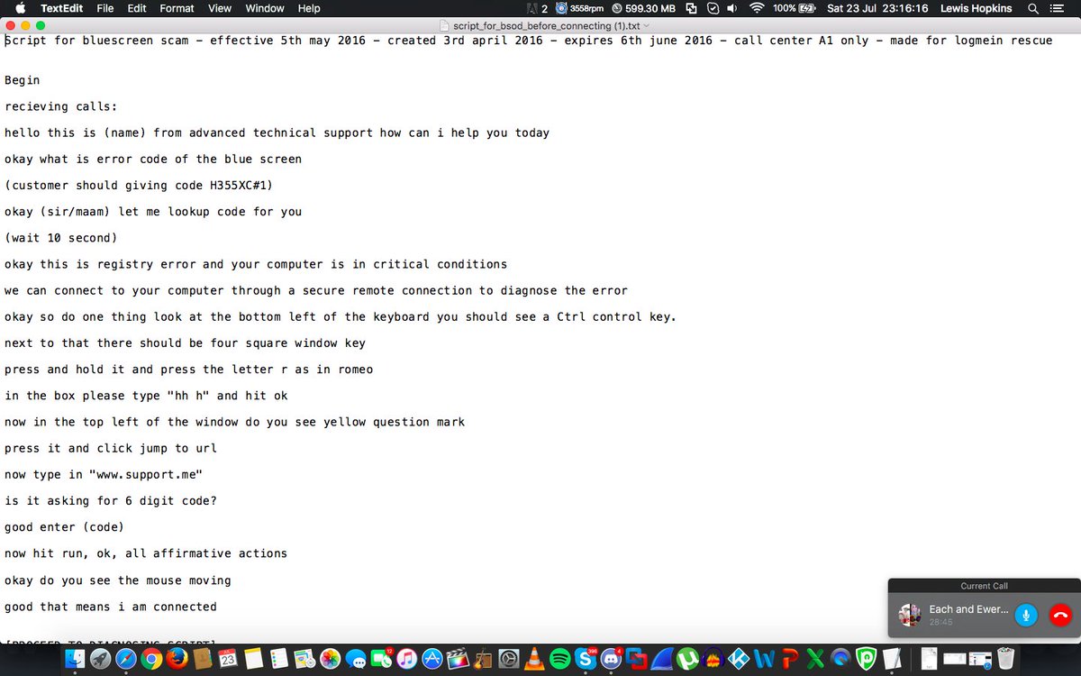 Lewis S Tech On Twitter Scam Script Sent To Sandscammer By Jayesh The Fact That Do One Thing Is In There Xd