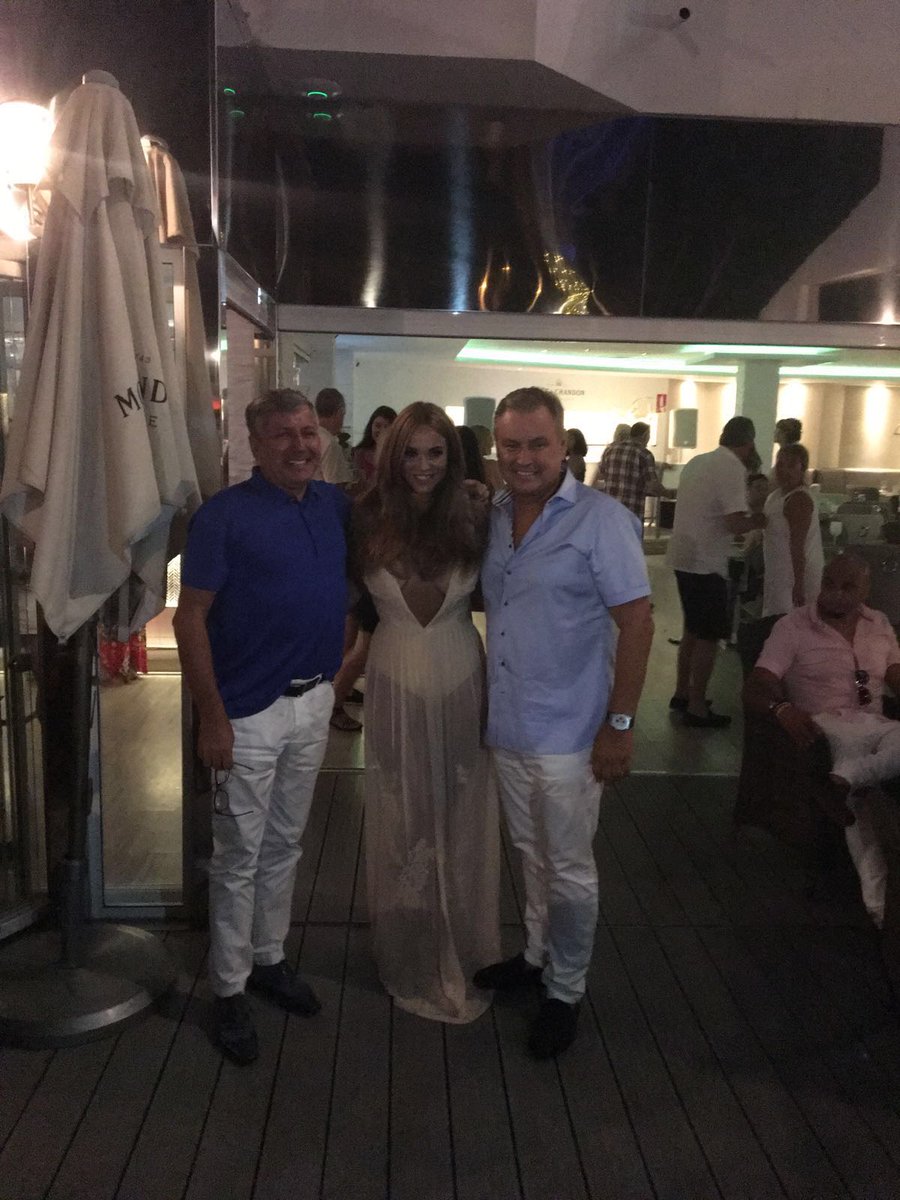 Another great night in Olivia's me Jason &amp; the beautiful Vicky Paterson