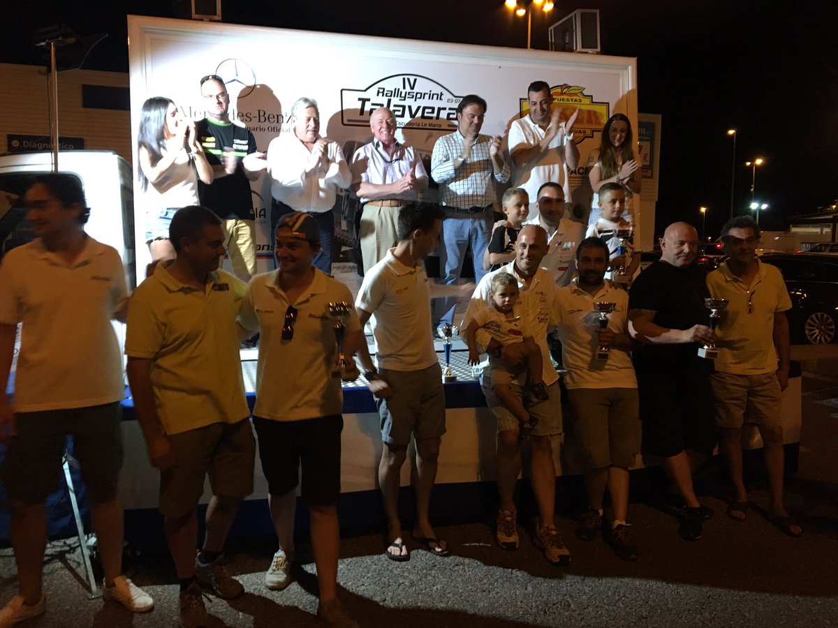Dicho esto, enhorabuena a ganadores y participantes del IV Rallysprint de #Talavera