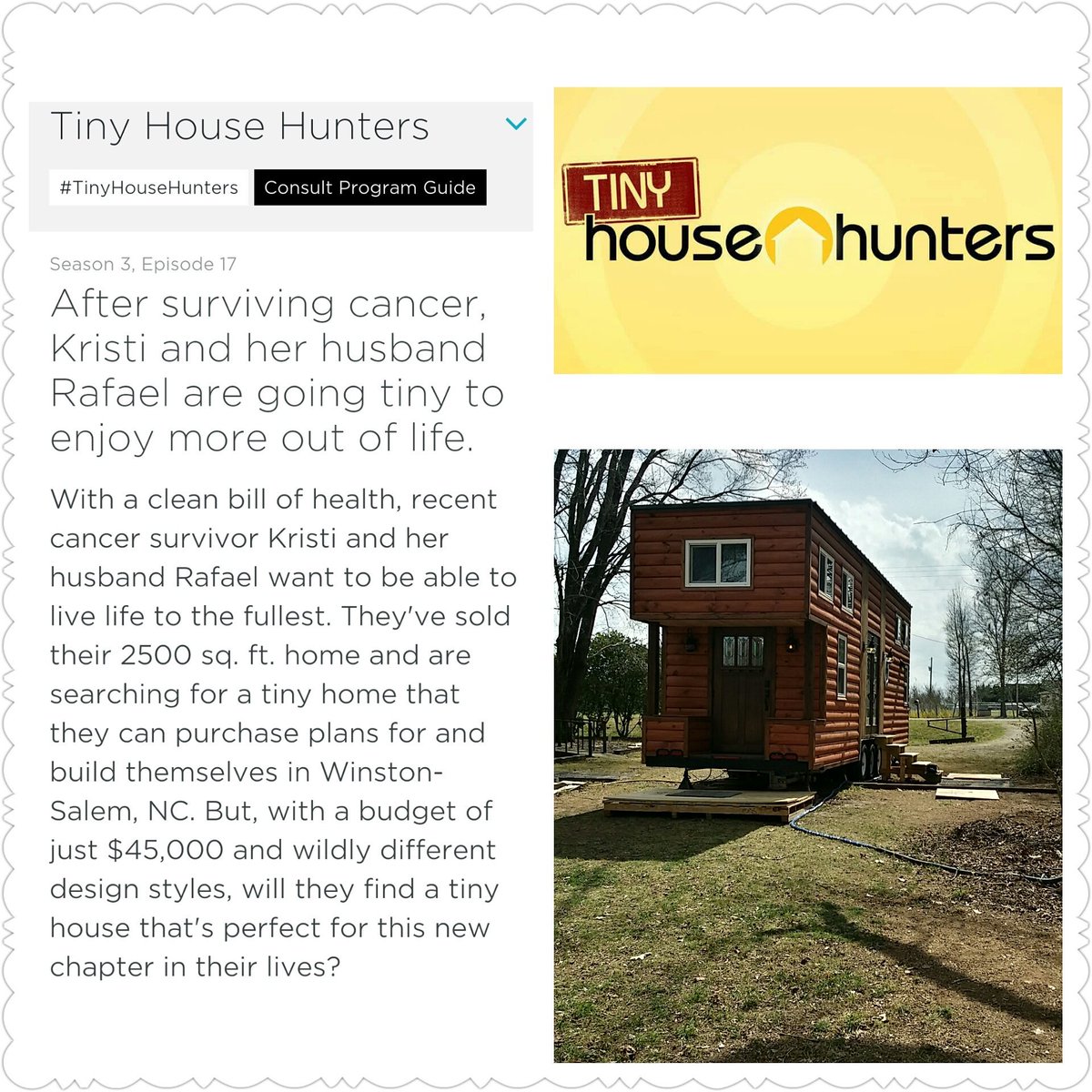 escapade_house's tweet photo. We're premiering 8/15 on HGTV!! Check local listings for time! 😎 https://t.co/bAluQGDcZs