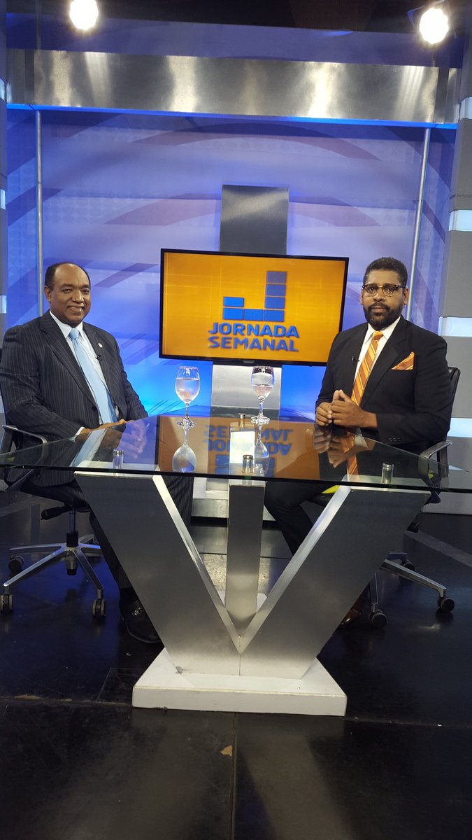 's tweet image. El Dip. Elpidio Báez declaró en el programa Jornada Semanal que la nueva Ley Policial mejorará la seguridad pública