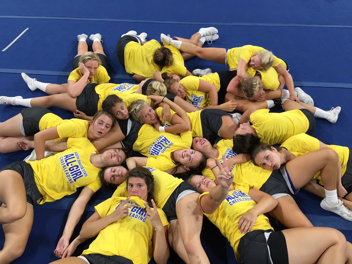 GoJacksCheer's tweet photo. "I just want a burrito." #exhausted #practiceweekend https://t.co/i2EL7HWgbx