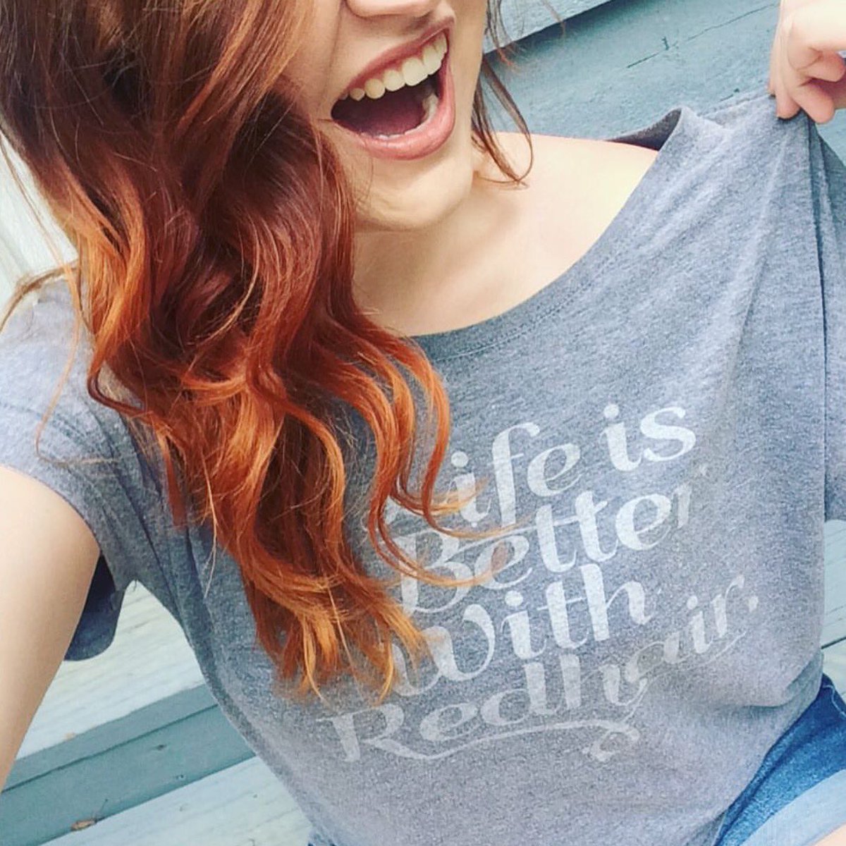 GingerProblems's tweet image. Life is better with RED HAIR! #gingerproblems #redhairdontcare