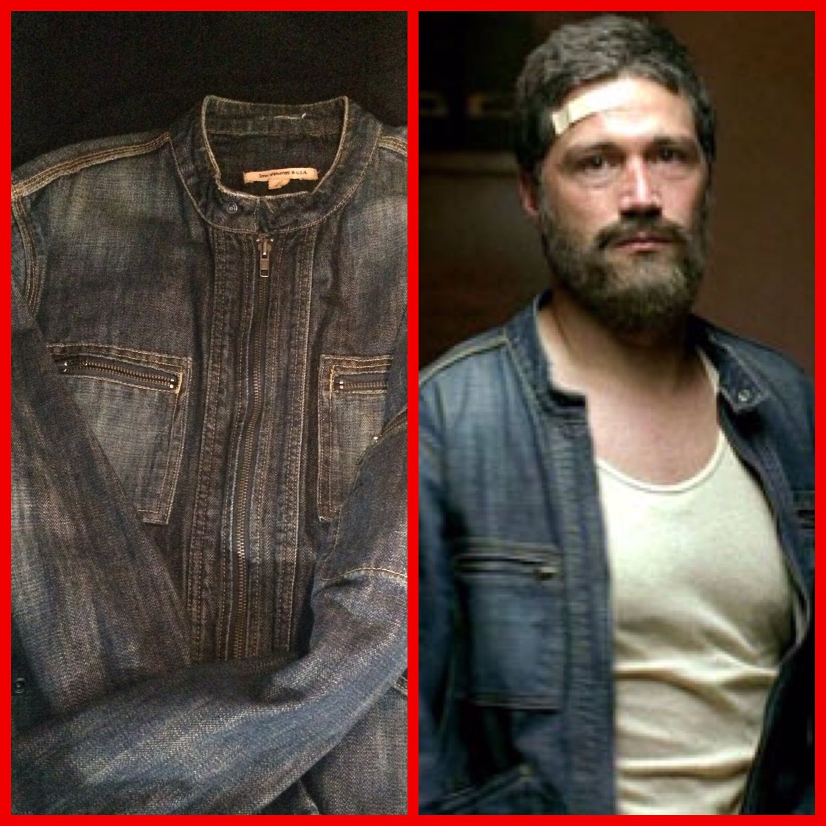 CancerGetsLOST's tweet photo. Jack's authentic "we have to go back!" jacket! In our online charity auction, open on the best #LOST date: 8.15.16! https://t.co/I408PQoMEd