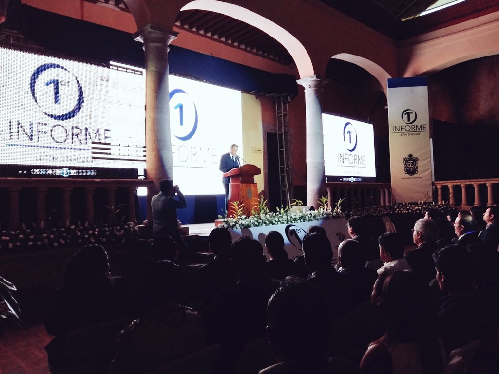 CadereytaMun's tweet photo. 1er informe León Enrique, Presidente Municipal de Cadereyta. https://t.co/o0Lh7A0BQI