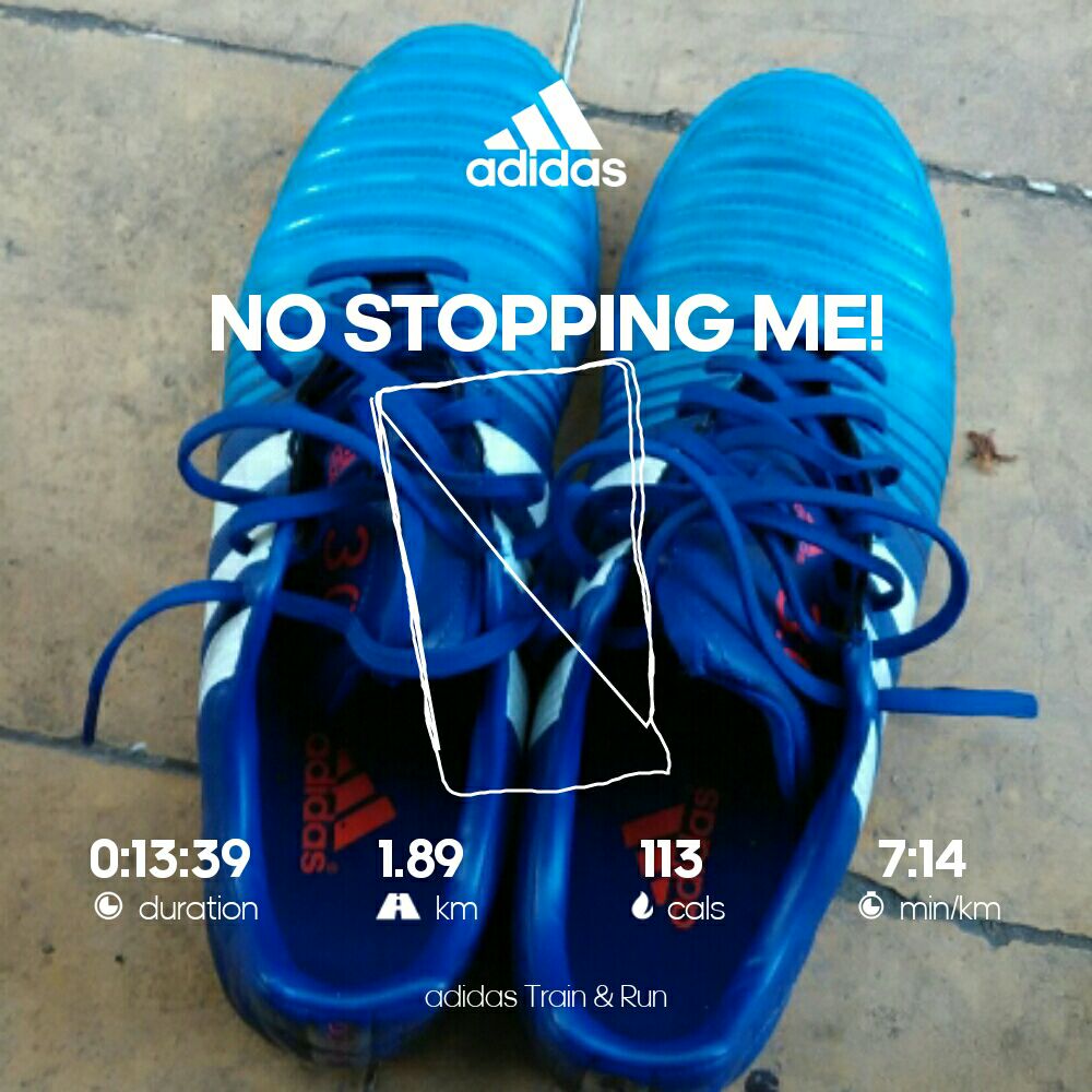 mulai dari nol ya #trainandrun #adidas