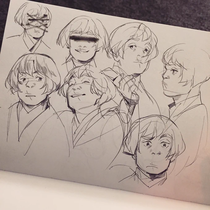Feeling confident enough to draw the lower lid 