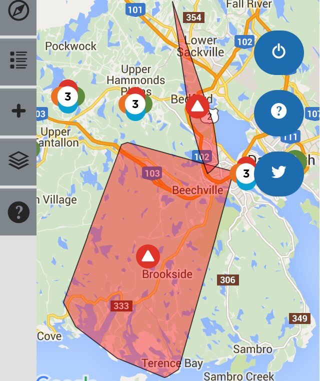 Nova Scotia Power On Twitter Lightning Struck Our Lakeside