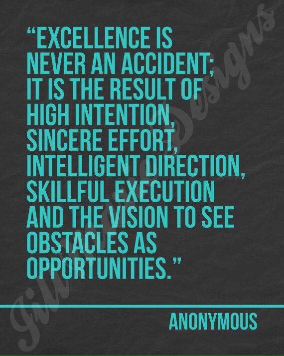 TheLeaderinMe's tweet photo. Let's all strive for excellence! #TLIM https://t.co/h2ZGUICAi2