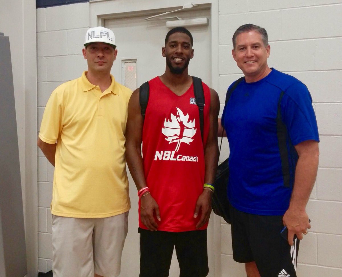 Thanks <a href="/NBLCanada/">National Basketball League of Canada</a> <a href="/CoachMagley/">Coach Mags</a> for letting me work the tryout today in South Bend! Great day 🏀🏀🏀🏀 🇨🇦🇺🇸