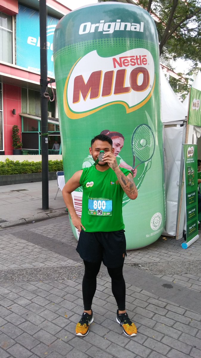 radenmasjunior's tweet photo. #miloji10k #miloenergy #runningrage https://t.co/m7VIz68qB4