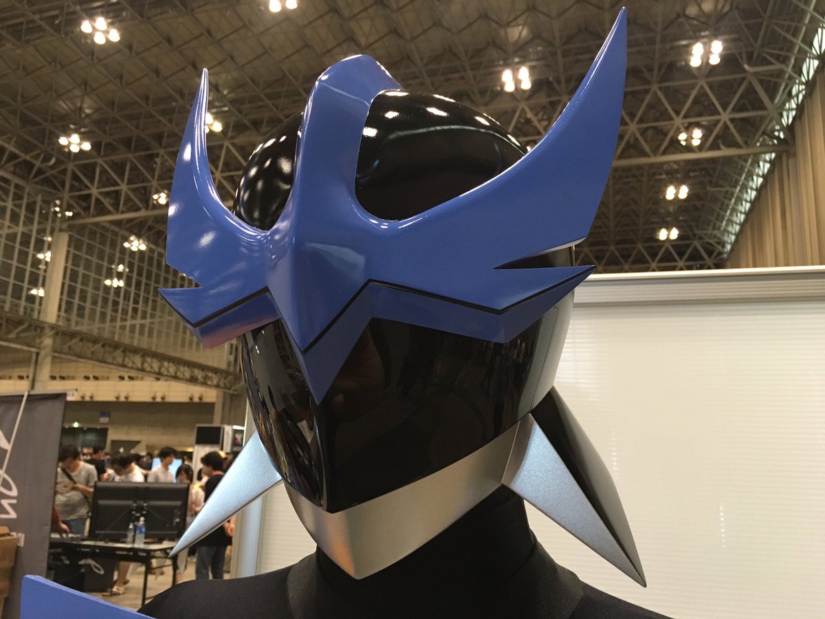 wf2016s ウ…ウイングマンだ！しかも等身大だ！！マスクカッコイイ！！