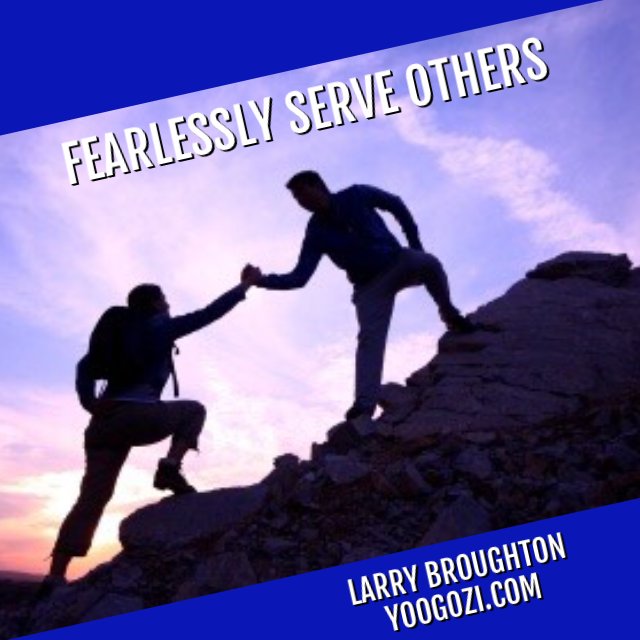 larrybroughton's tweet photo. Fearlessly serve others.

https://t.co/7dSsdcWOQ6

#Leadership #SuccessThroughService https://t.co/aoTg1DIMWr