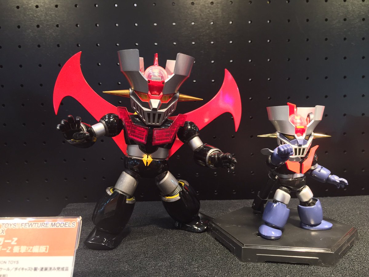 フューチャーモデルズ Es合金dx マジンガーz真マジンガーz衝撃 Z編版 Es合金マジンガーよりサイズもパワーアップ ジェットスクランダーも付属予定 東映アニメ版も予定あり Fewture Models Art Storm ワンフェス2 27