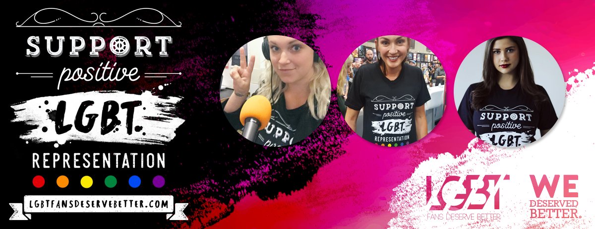 LGBTFans's tweet image. Here's a second chance to get the Support Positive Rep T-Shirt, proceeds to @TrevorProject! booster.com/lgbtfans