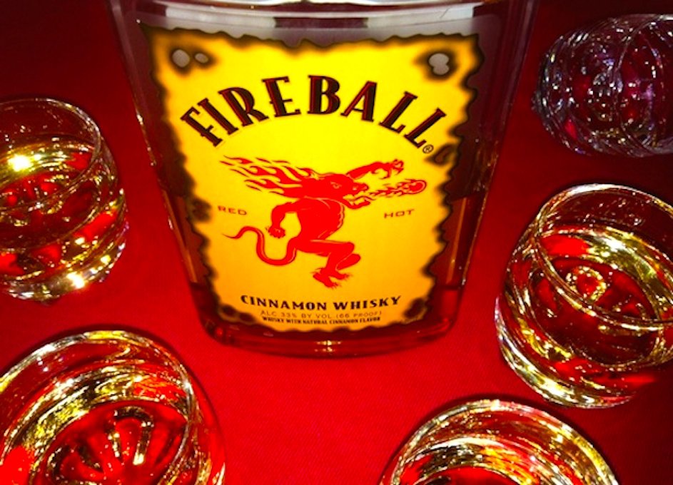 "Fireball is like a sweater you wear on the inside." #fireball #shots #whisky #cinnamon #party #SFV