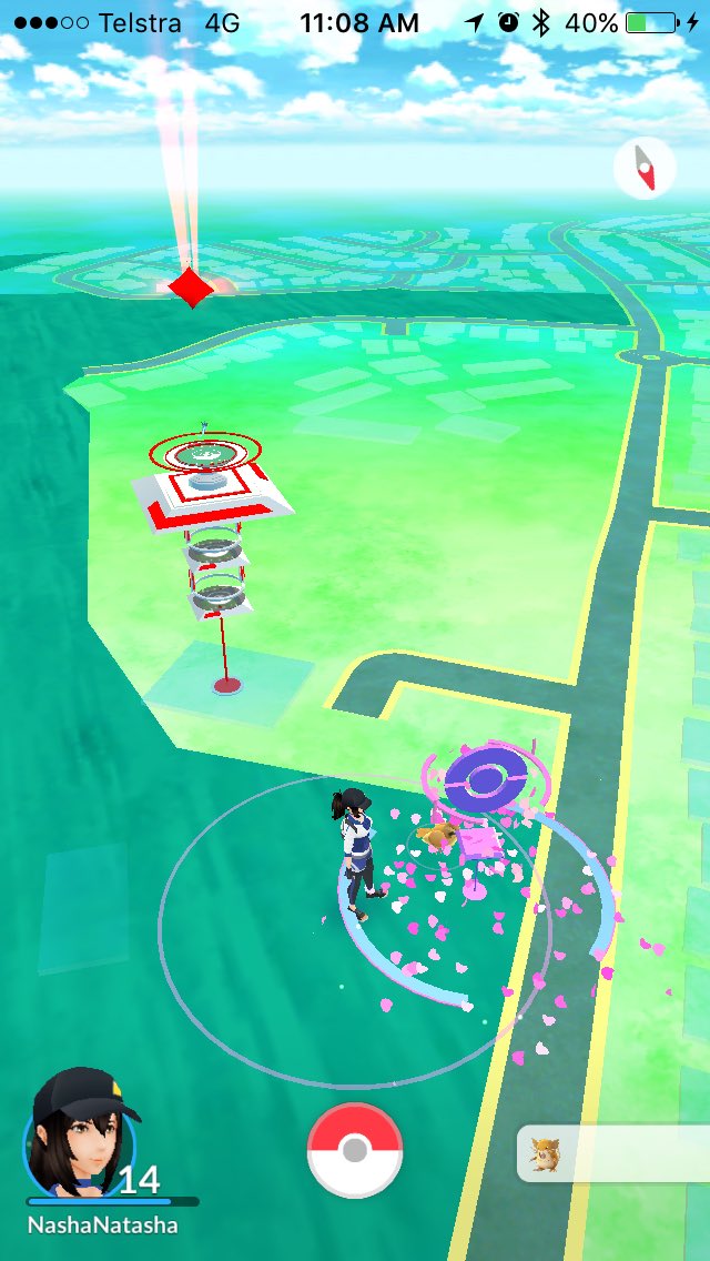 CaspersBaseball's tweet photo. Casperdome is located near a #pokestop and #PokemonGo gym. We are setting up lures all day to catch them all https://t.co/SM7ESletpX