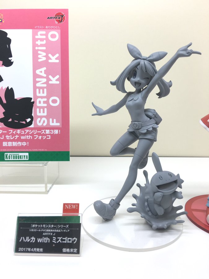コトブキヤのポケモンフィギュアシリーズ第2弾 ハルカ の原型が公開 ポケモン情報ねっと