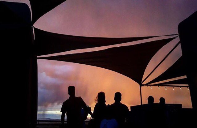 Sunset from the Bell Tower <a href="/lafondasantafe/">La Fonda On the Plaza</a> • Detail of photo by <a href="/marithinks/">Mari Angulo</a> More: goo.gl/DC17v5 #SantaFeNM