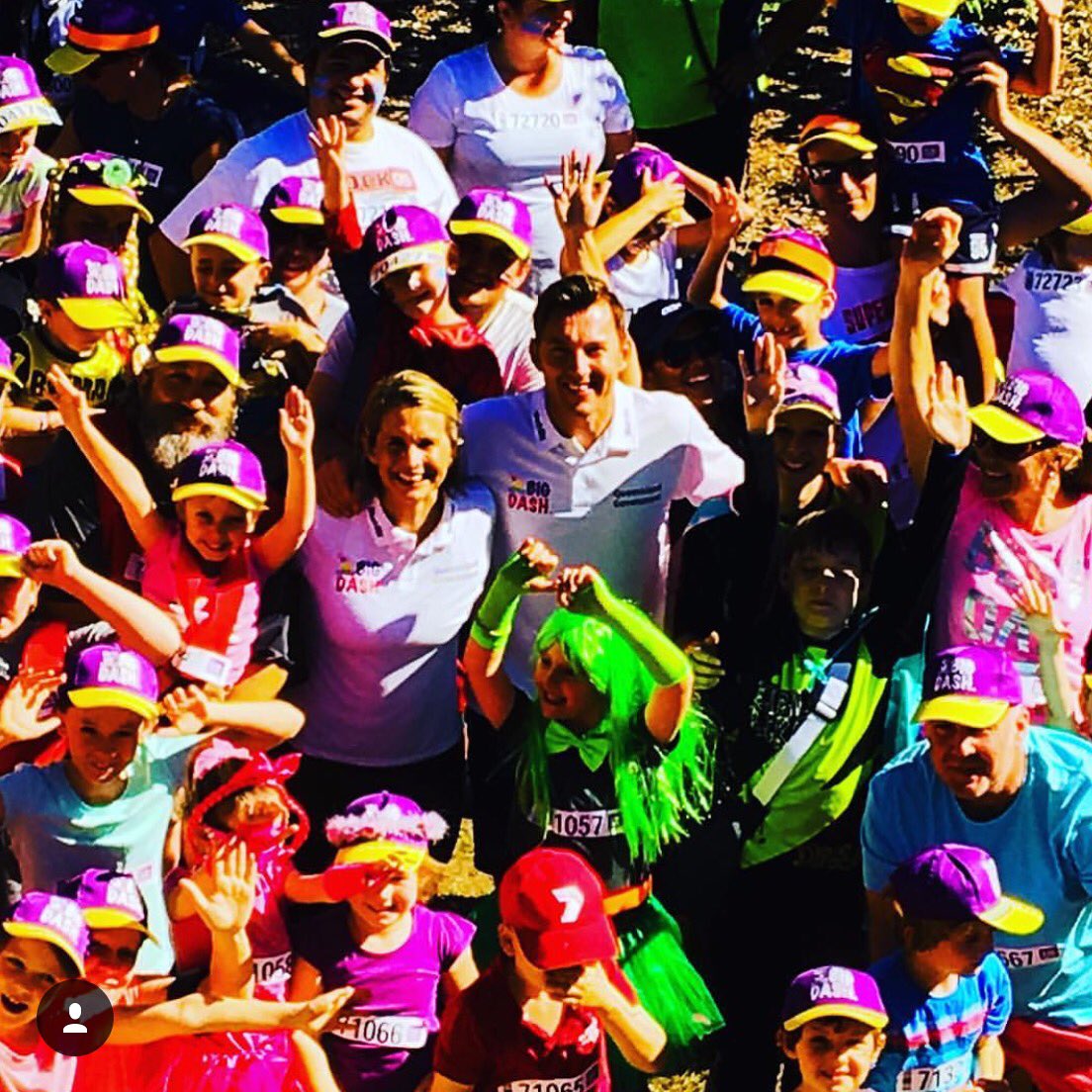 libby_trickett's tweet photo. A fantastic morning in Brisbane for the @littlebigdash! So wonderful seeing families get active!! @BrettLee_58 https://t.co/7WdnZxh4yr
