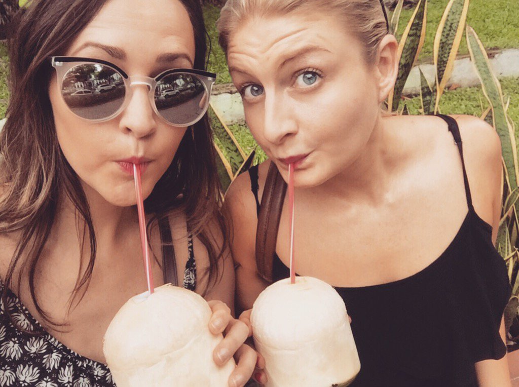 ctmylove's tweet photo. Coconut selfie... Cause you simply gotta ๐ #friends #travel #vietnam #saigon #nutsforcoconuts https://t.co/UyAFgzu0Wg