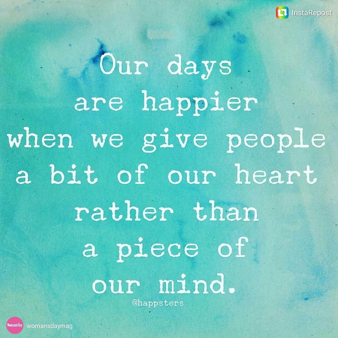 #giveabitofyourheart #LoveOneAnother #quote