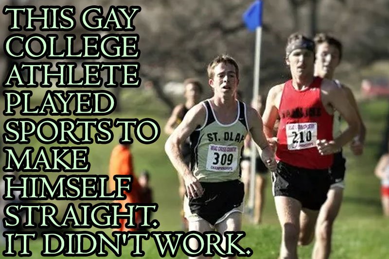Gay College Athlete 25