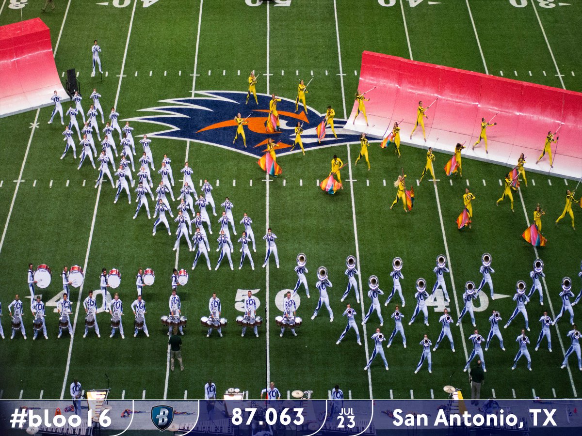 Bluecoats's tweet image. #DownSideUp #Bloo16 #DCI