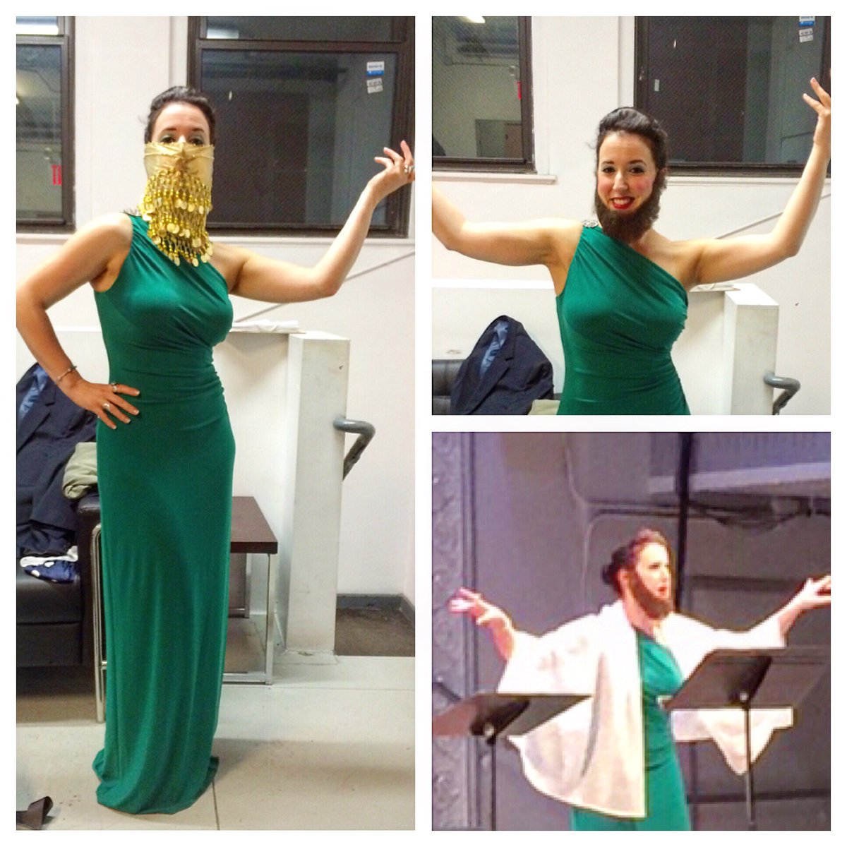 mezzomaude's tweet image. Here she is!! The many faces of #Baba! #mezzoproblems #operaproblems #stravinsky #opera @thesobWOW @Roulette_Tweets