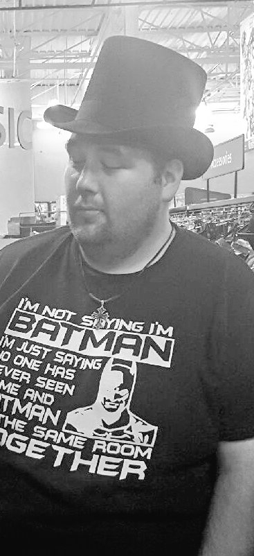 MasterHatMan's tweet image. I believe I look good in a top hat. @goHastings #Hatman #Tophat #Ilovehats