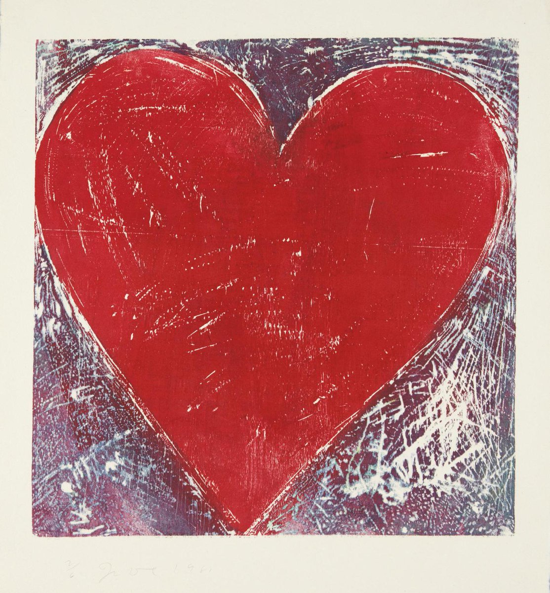The Bezalel Woodcut, 40×29in, Sold for $13,750 USD #jimdine auctionclub.com/public/histori…