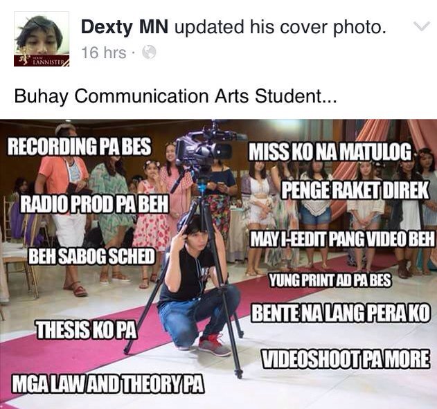 CommArtsPH's tweet photo. You guys know it! π¬ #CommArtsProblems #BuhayComm
(credits to Dexty MN) https://t.co/VlNPzRJqHP