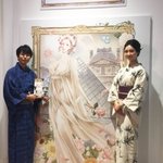 朝から神谷浩史 浴衣姿 ルーブル漫画展 のガイド役に就任 めざましテレビ Togetter