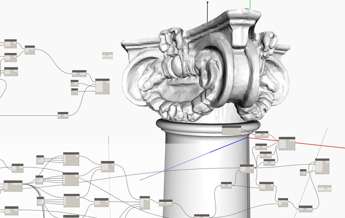 WissamWahbeh's tweet image. Mixing history, #survey and #ParametricModeling creating a parametric column with @AutodeskRevit and @DynamoBIM