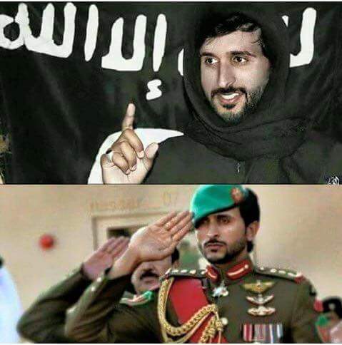 almerza2012's tweet photo. ابن ملك البحرين مع داعش هل داعش صناعه ايرانيه https://t.co/Z8YbYpZXrZ
