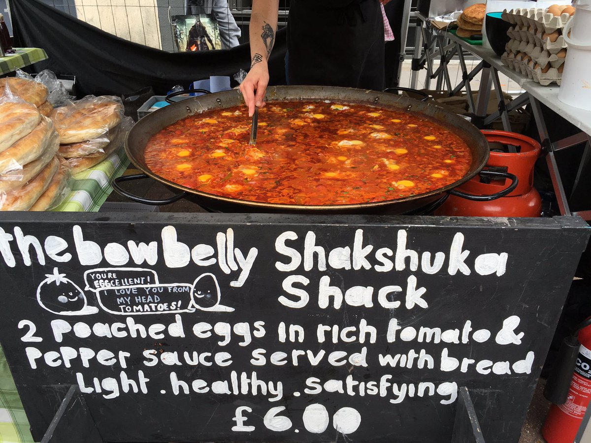 TheSliceTowHam's tweet photo. BRUNCH!! Shakshuka from @TheBowBelly #RoRdFest https://t.co/VxPUr0dweC