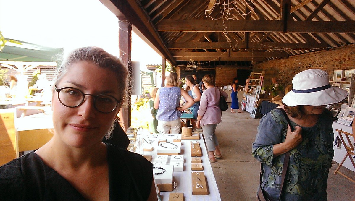 Such a pretty fair! <a href="/NNArtsCrafts/">NNorfolk Arts&Crafts</a> <a href="/B2thegarden/">Back To The Garden</a> open till 4pm today! #Norfolk #handmade #design