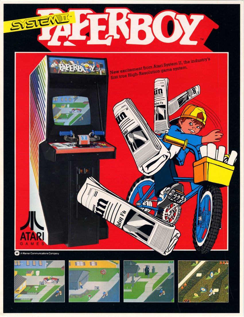 gamesyouloved's tweet photo. No rest for the Paperboy!
Remember playing &amp; delivering papers growing up!?

Review: https://t.co/V2xTzdsJ0a https://t.co/dzm7CHLAE2
