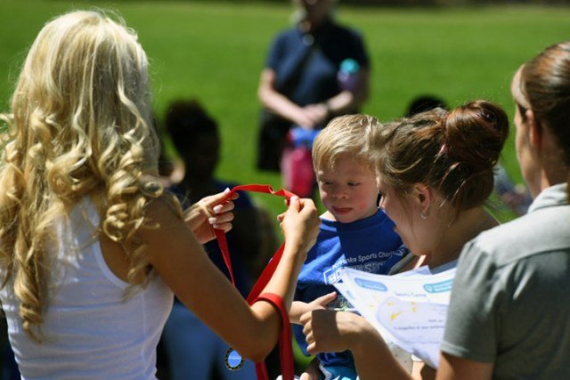 NuggetsFZ's tweet image. #NBA #Nuggets Special Olympics Youth Sports Day wp.me/p78c6h-11Ja