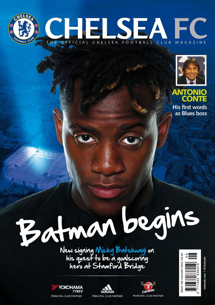 We say hello to <a href="/mbatshuayi/">Michy Batshuayi</a> in our new magazine... che.lc/yYv0lU