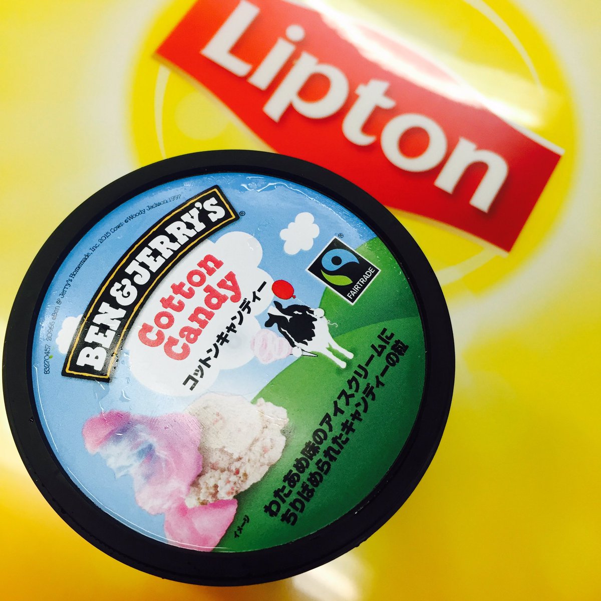 J_U_N_E_C's tweet photo. 疲れ切った頭にBen&Jerry'sのアイスクリームです💓🍨
みなさん、Ben&Jerry'sもリプトンと同じUnileverなのは知っていましたか?
#JUNEC #こども国連 #リプトン #サスティナビリティ大使 https://t.co/VZPCYMEogZ