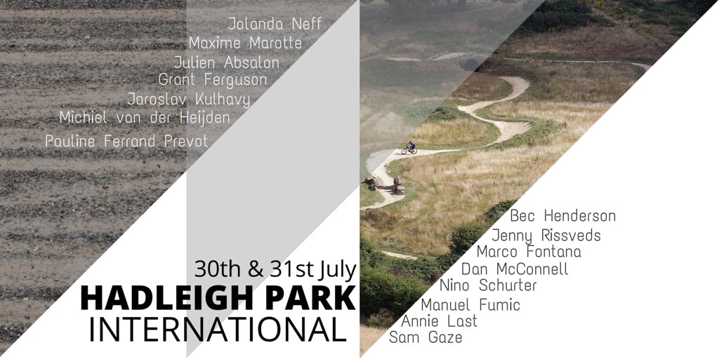1 week to go!
We've got the best riders, now we need the best crowds. 
Who's coming to cheer at #HadleighParkInt?