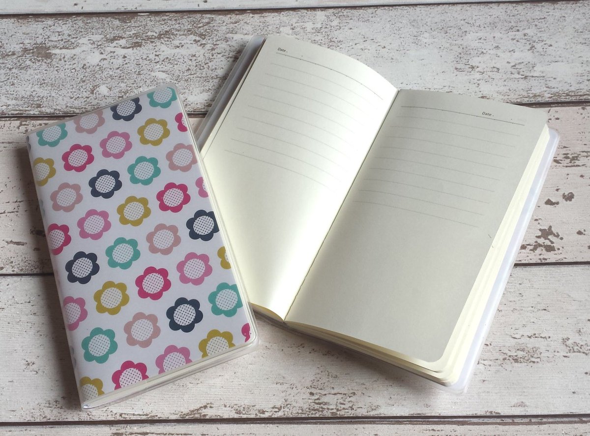 Fuzzlepip's tweet image. Slim planner diary notebook order book. Flowers design notepad with b… tuppu.net/61ec478 #Etsy #NotepadPlanner